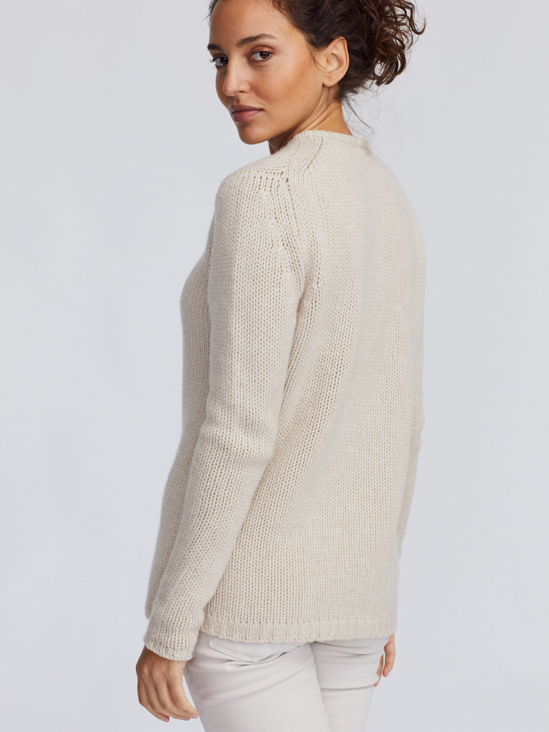 Loose Knit Round Neck
