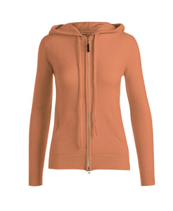 Hoodie Zipper Woman Cashwool