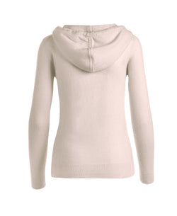 Hoodie Zipper Woman Cashwool