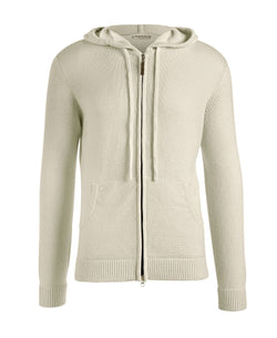 Hoodie Zipper Man 6-Fädig