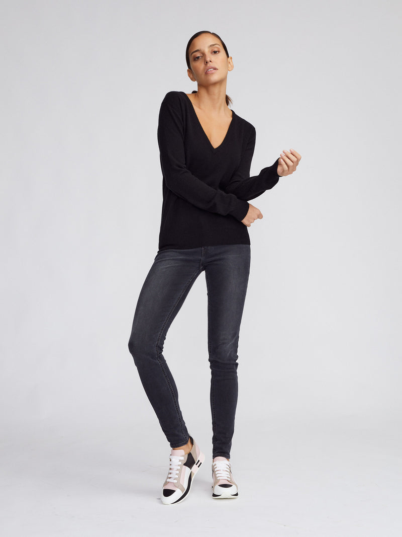 Deep V-Neck
