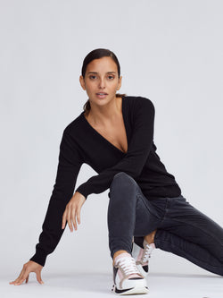 Deep V-Neck
