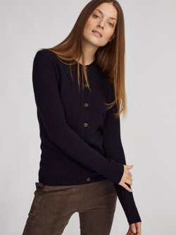 Round Neck Cardigan