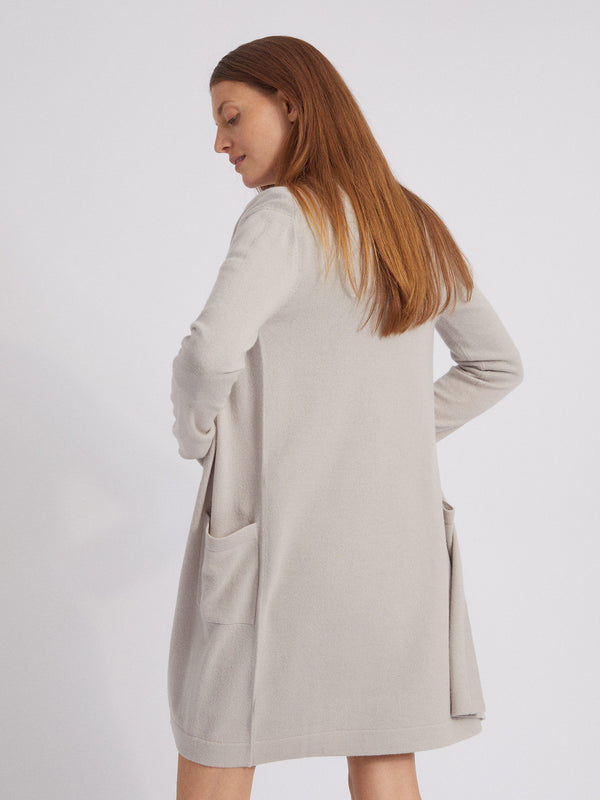 Open Cardigan with Pockets
