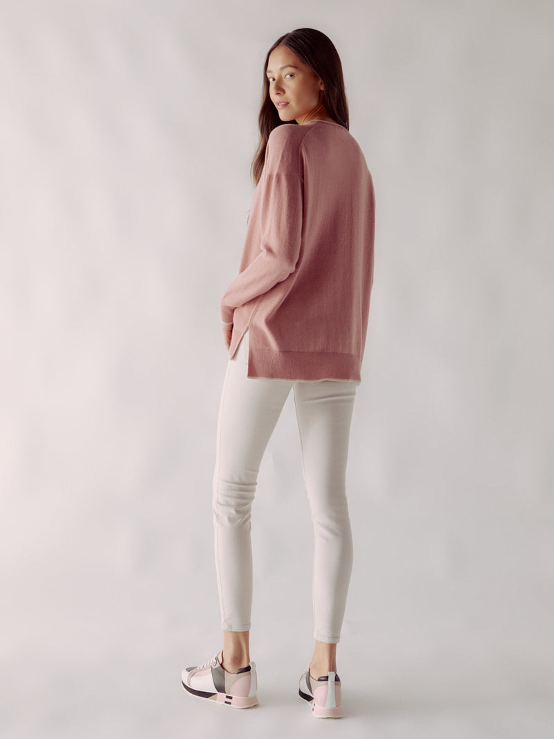 Roundneck Side Slits