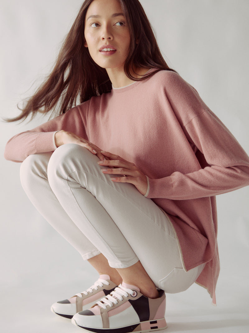 Roundneck Side Slits