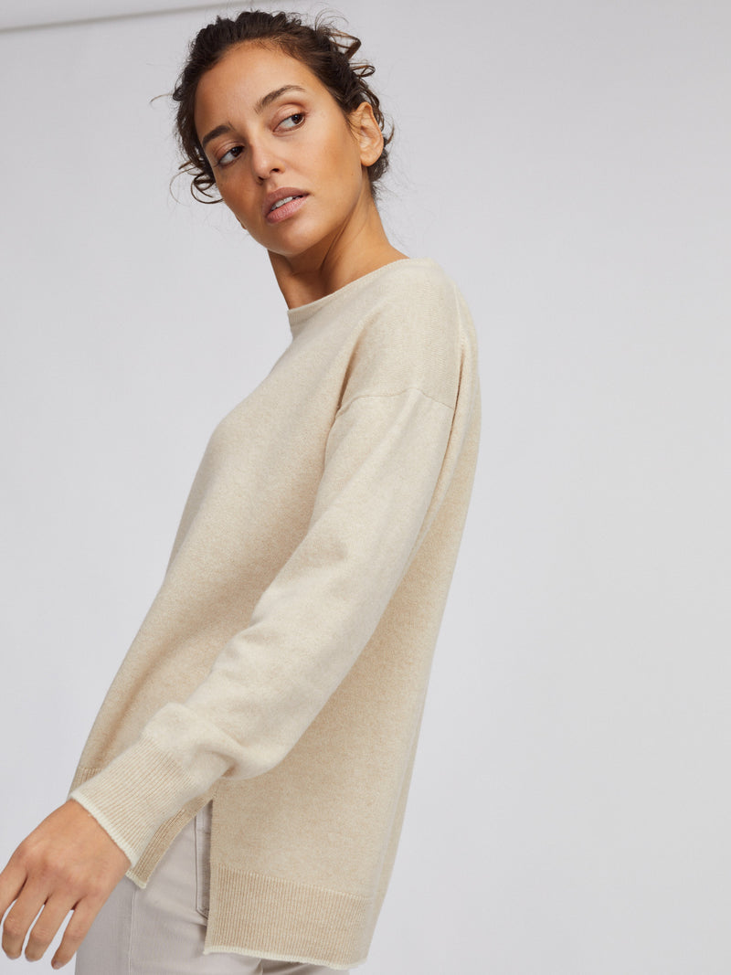 Roundneck Side Slits