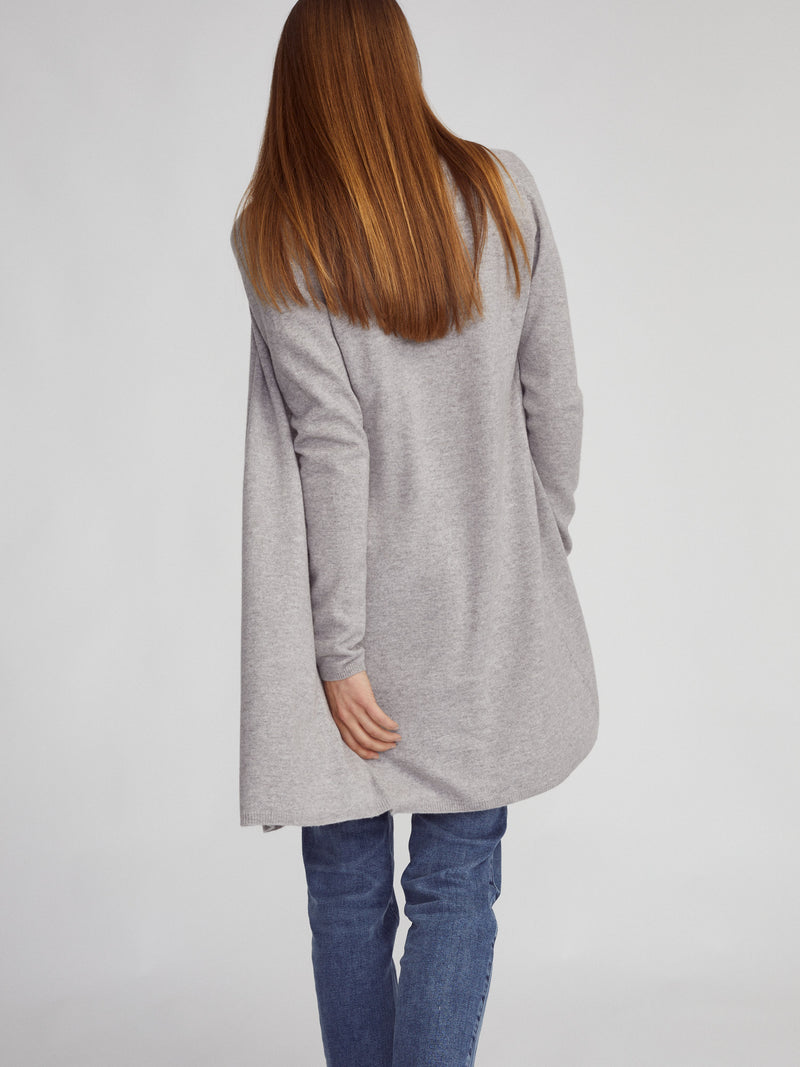 Open Cardigan with Collar