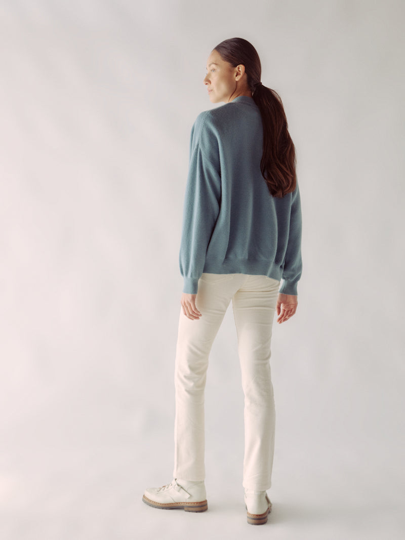 Short Links-Links Open Cardigan