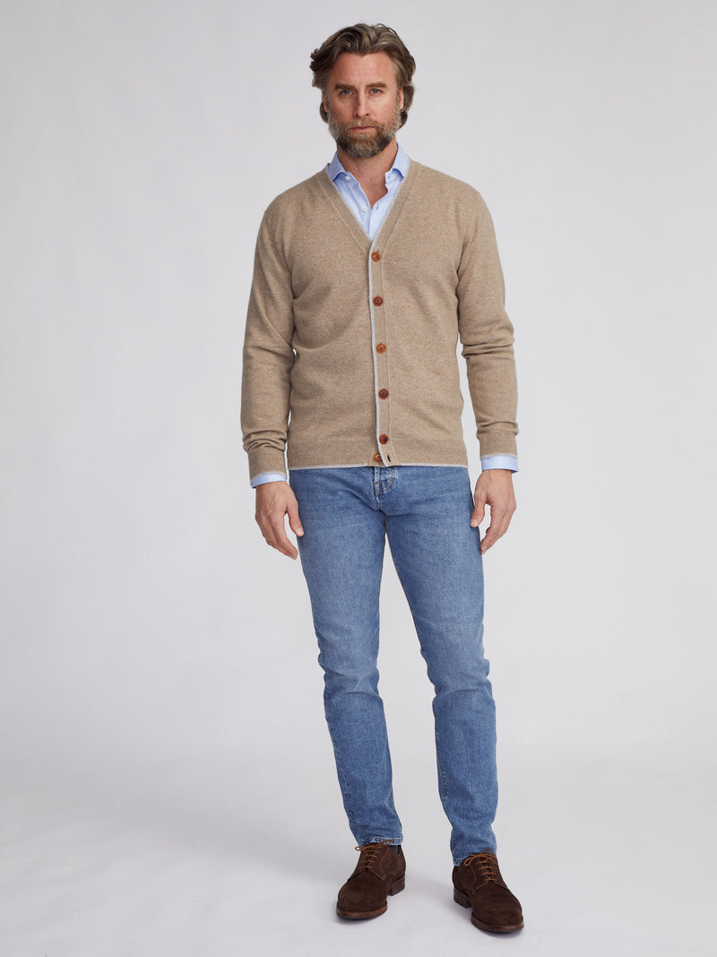 Cardigan without pockets