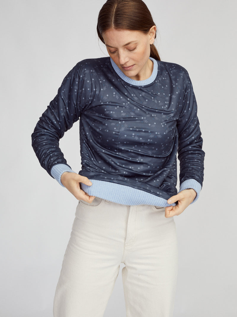 Active 6-fädiger Round Neck