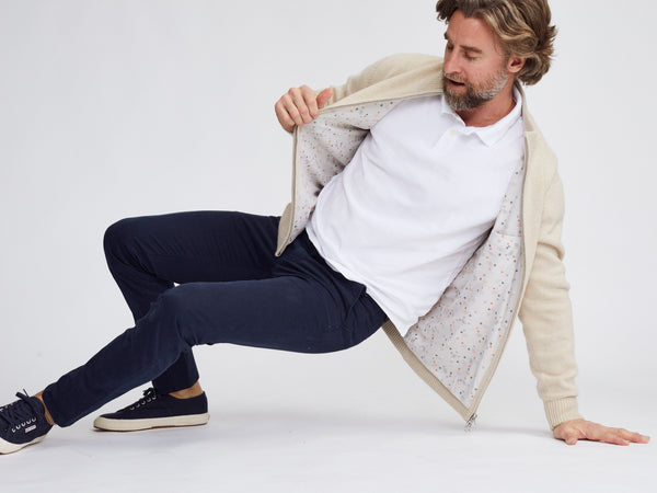 Active 6-fädige Zipper Jacket