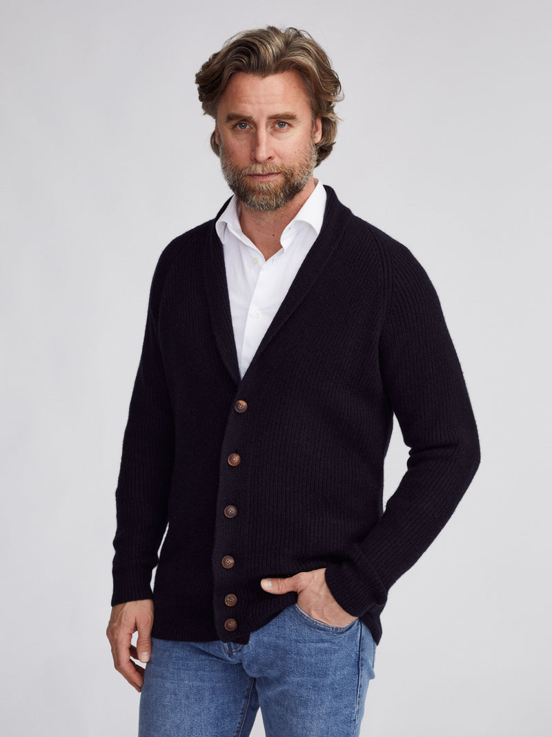Shawl Collar Cardigan