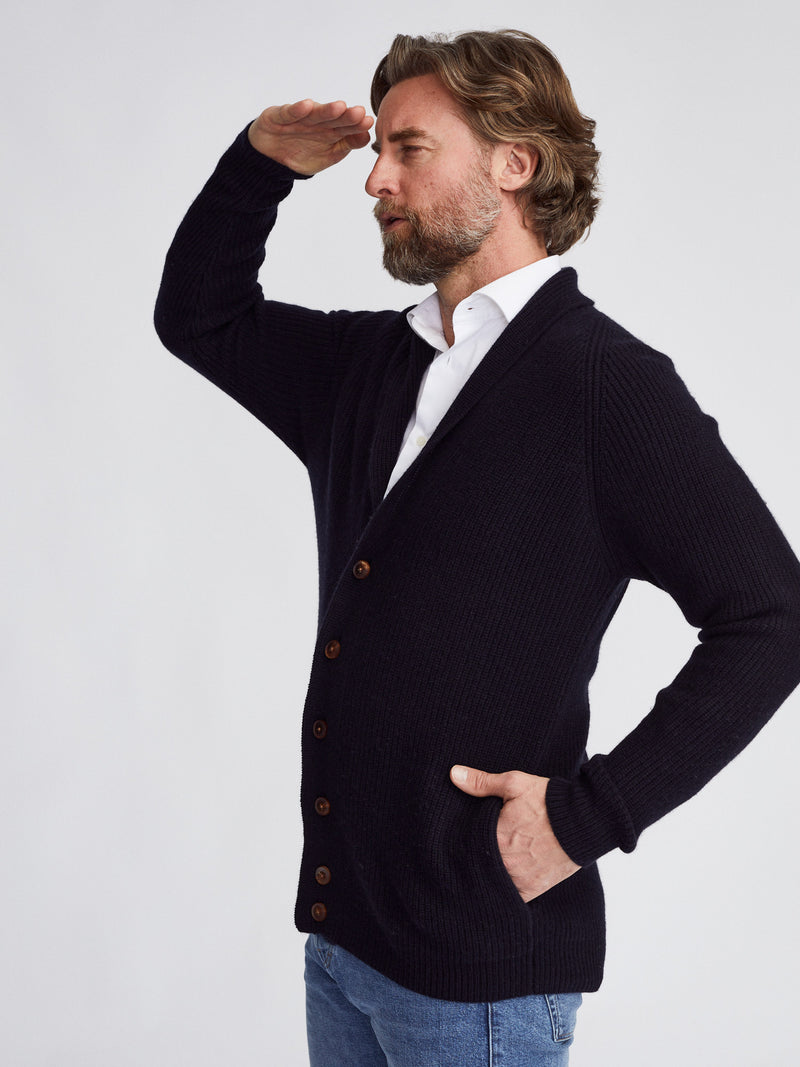 Shawl Collar Cardigan