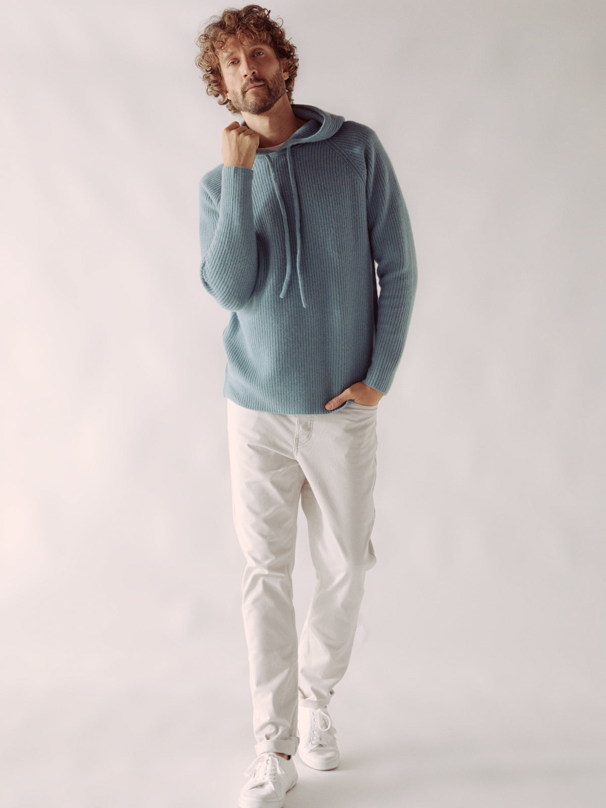Hoodie Pullover - Sage Blue