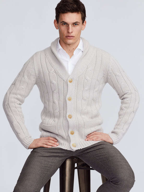 Cable Cardigan