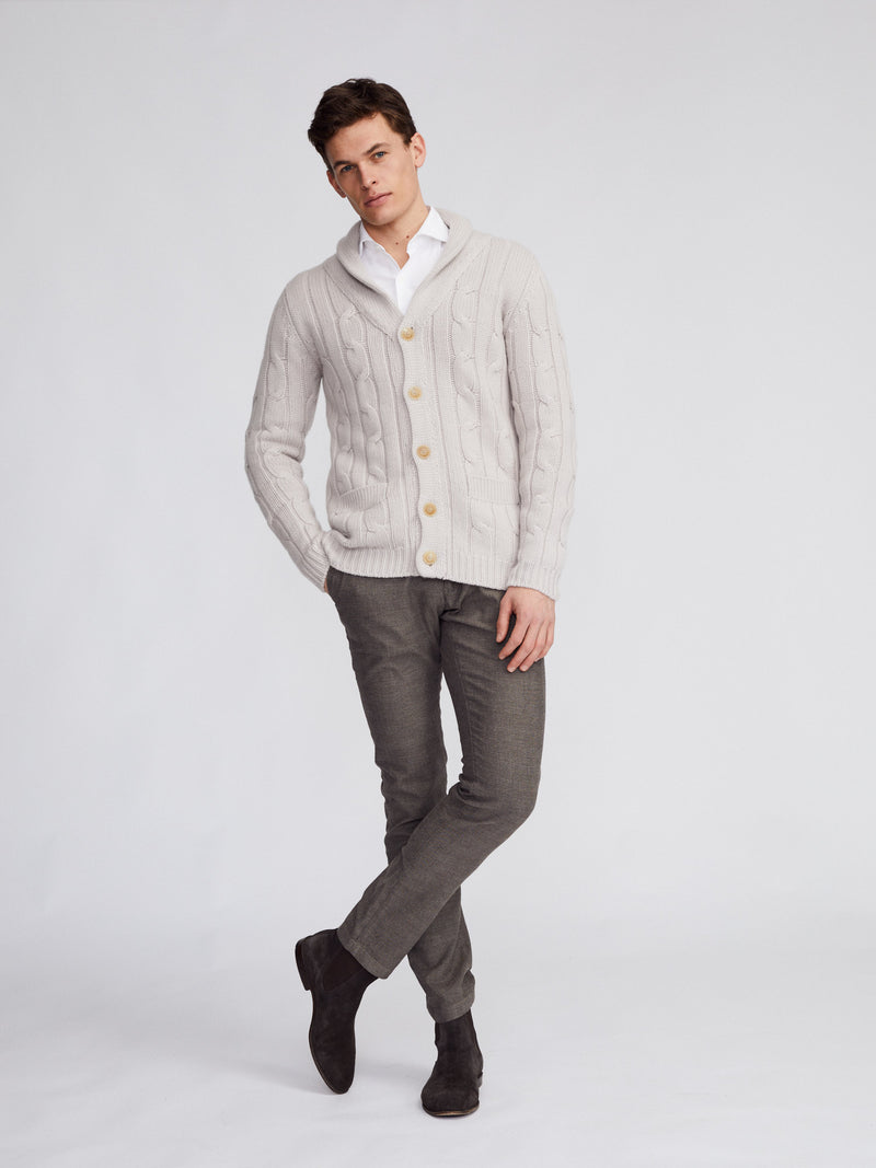 Cable Cardigan