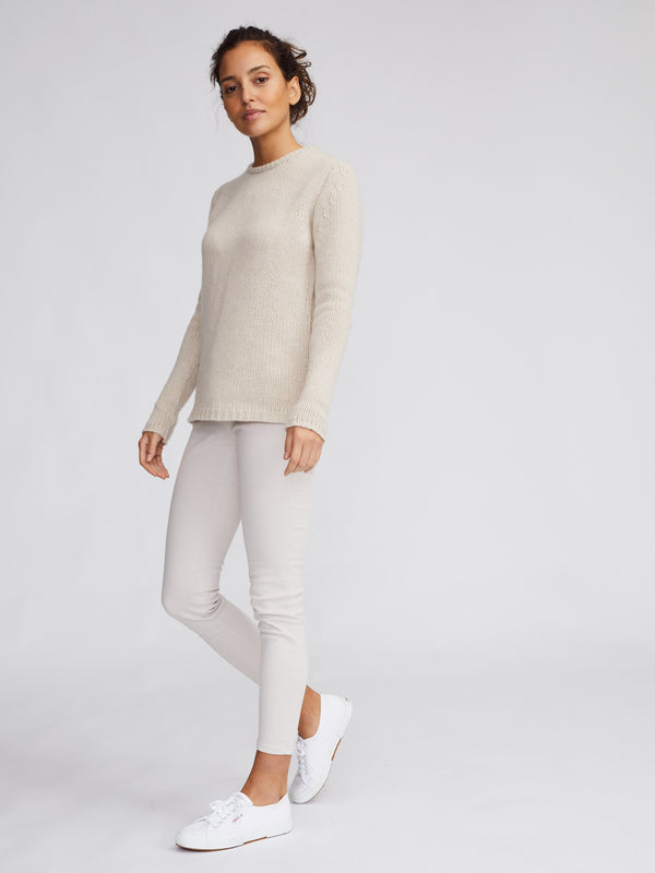 Loose Knit Round Neck