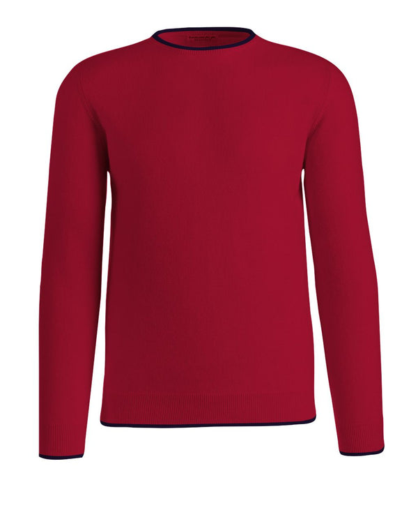 Round Neck Man Cashwool