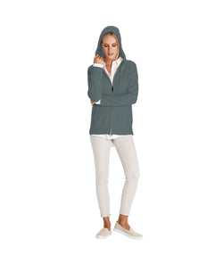 Hoodie Zipper Woman 6-Fädig