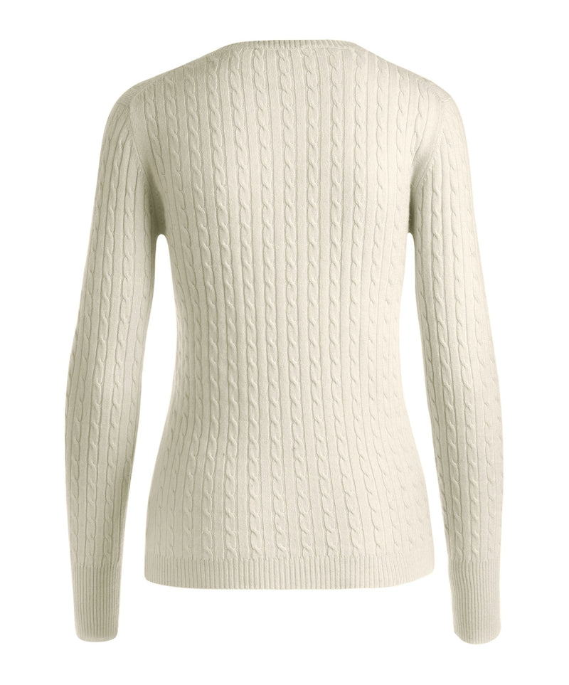 Cable V-Neck