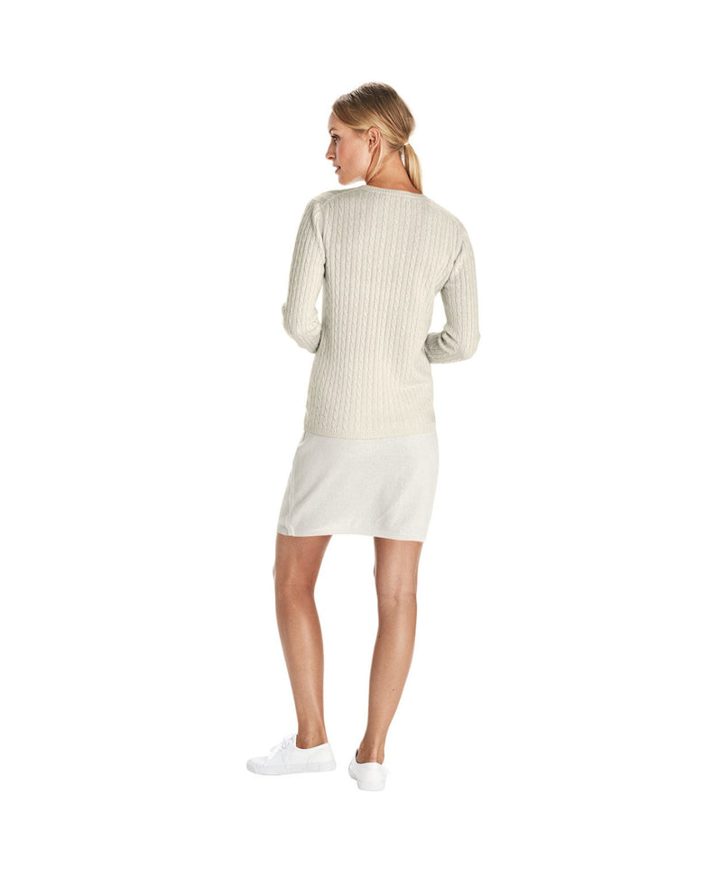 Cable Round Neck Woman