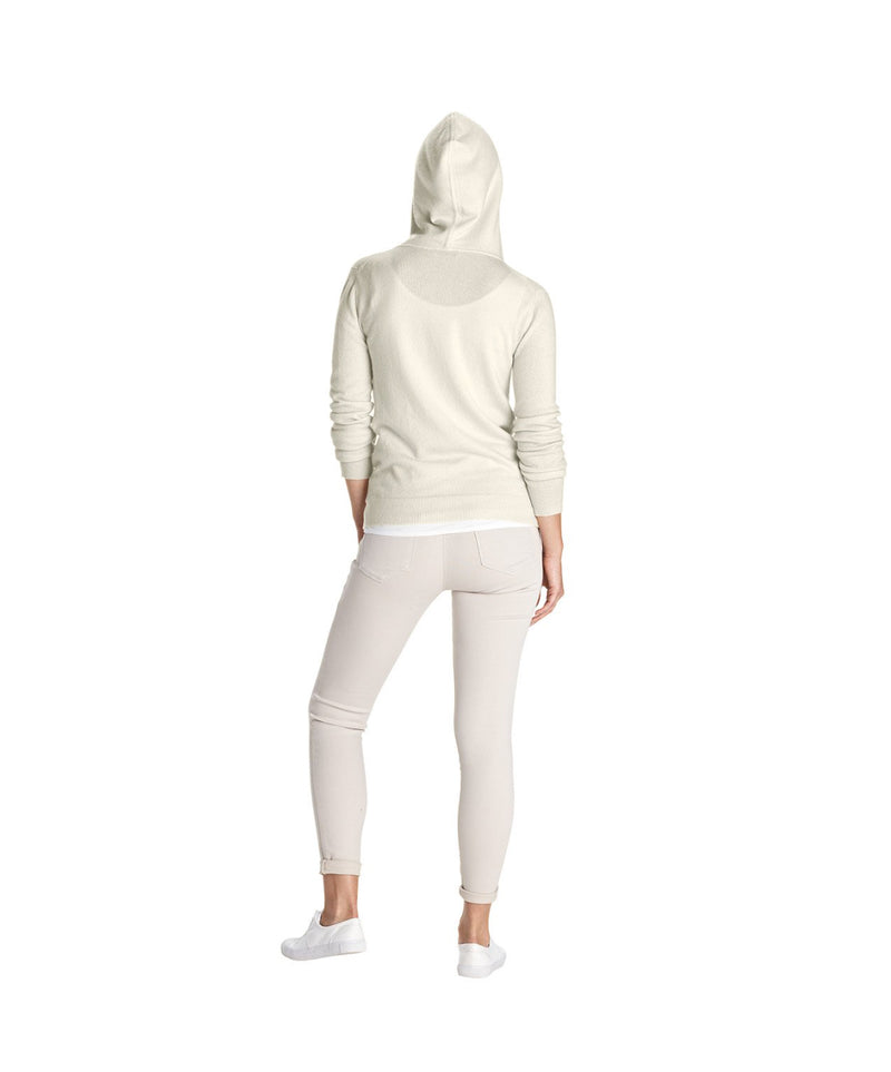 Hoodie Zipper Woman Cashwool