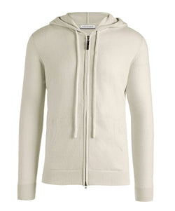 Hoodie Zipper Man Cashwool
