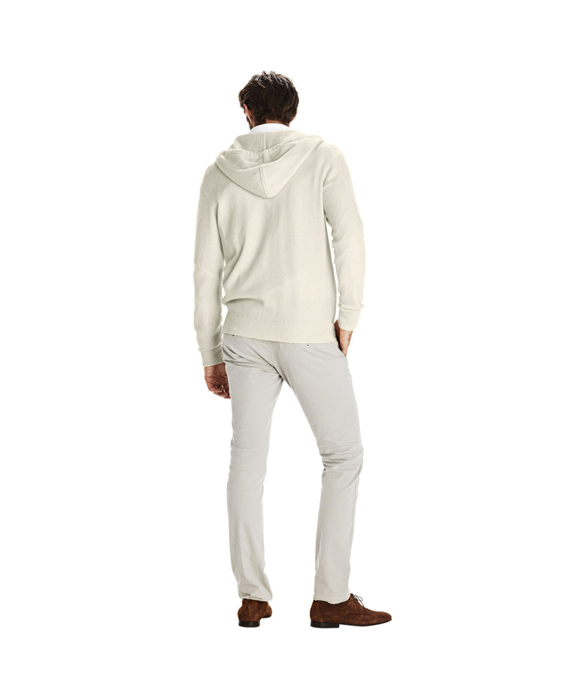 Hoodie Zipper Man Cashwool