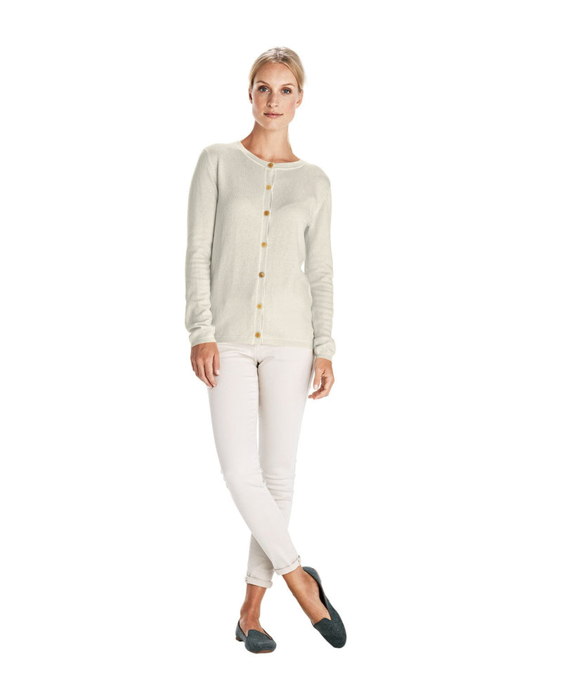Round Neck Cardigan